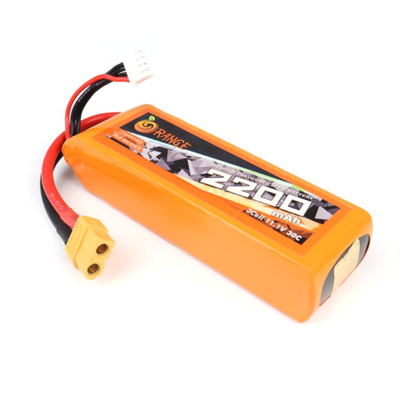 2200mAh 3S 11.1V Lithium Polymer (LiPo) Rechargeable Battery - Image 2